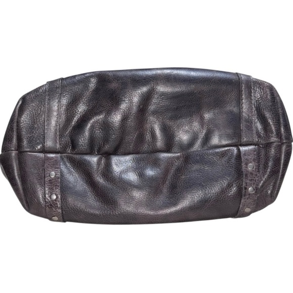 Patricia Nash Black Leather Tote or Laptop Bag - Picture 8 of 16